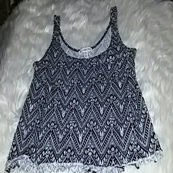 Billabong Tops - Billabong Aztec Print Crop Tank Sz Sm